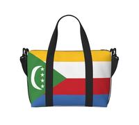 Flag of The Comoros - Bolsa de viaje impermeable para gimnasio, deportes, vacaciones