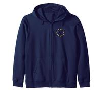 Flag of The European Union EU Europe Ring of Stars Sudadera con Capucha