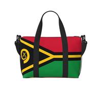 Flag of Vanuatu - Bolso bandolera de viaje para mujer, bolso de mano informal con cremallera, adecuado para el trabajo, viajes, fitness, viajes
