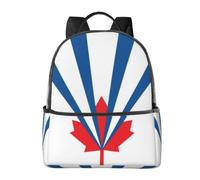 Flag of Vaughan Mochila ligera de viaje con funda para portátil