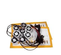 FLAGPVPAGT 8 fans/seat, car seat heater&ventilatiion kits with press switch and dynamic balance fans(Simple 8 fans)