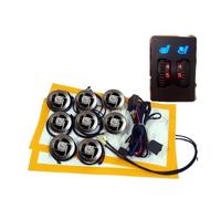 FLAGPVPAGT 8 fans/seat, car seat heater&ventilating kits with rectangle switch(Dynamic balance fans)