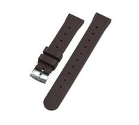 FLAGPVPAGT Correa De 20 Mm Compatible Con Pulsera Caucho S3 22(Brown silver,22mm)