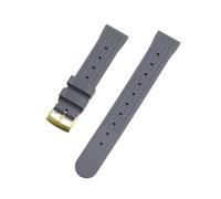 FLAGPVPAGT Correa De 20 Mm Compatible Con Pulsera Caucho S3 22(Gray gold,22mm)