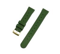 FLAGPVPAGT Correa De 20 Mm Compatible Con Pulsera Caucho S3 22(Green gold,20mm)