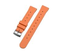 FLAGPVPAGT Correa De 20 Mm Compatible Con Pulsera Caucho S3 22(Orange silver,20mm)