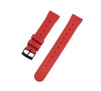 FLAGPVPAGT Correa De 20 Mm Compatible Con Pulsera Caucho S3 22(Red black,22mm)