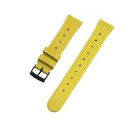 FLAGPVPAGT Correa De 20 Mm Compatible Con Pulsera Caucho S3 22(Yellow black,22mm)