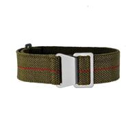 FLAGPVPAGT Correa de nailon elástica for Galaxy 3 de 41 y 45 mm, compatible con pulseras de 20 y 22 mm.(Green red-S,18mm)