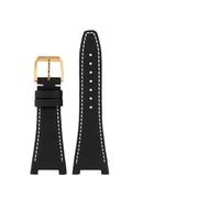 FLAGPVPAGT Correa De Reloj Cuero Y Nailon Compatible Con La Engineer Notch Serie IW500501, IW378507 IW322703, Deportiva Lona Negra(Black Green)