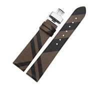 FLAGPVPAGT Correa De Reloj De PVC De 20 Mm Y 22 Mm Con Diseño De Rejilla, Compatible Con Gear S2 Y S3.(Brown B,20mm)