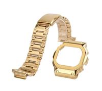 FLAGPVPAGT Correa De Reloj Modificada Fit For La Serie DW5600, GW-B5600 Y GWM5610, Con Bisel Acero Inoxidable Reparación(B-strap case-G,5600mm)