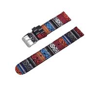 FLAGPVPAGT Correa De Reloj Nailon Étnica Multicolor 20 Mm Y 22, Lona Apta Fit For Correas(Color 1,22mm)