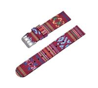 FLAGPVPAGT Correa De Reloj Nailon Étnica Multicolor 20 Mm Y 22, Lona Apta Fit For Correas(Color 10,20mm)