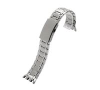 FLAGPVPAGT Correa De Repuesto Compatible Con EF-524D-7A/1A 5051 EF-312, Cadena De Reloj De Acero Inoxidable Con Interfaz Cóncava Fit For Hombre.(EF-312)