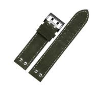 FLAGPVPAGT Correa De Repuesto Fit For Reloj Seiko, Color Caqui, Clásica, Jazz, Compatible Con Hamilton (20 Mm, 22 Mm)(Green,22mm)