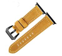 FLAGPVPAGT Correa Vintage apta for correa de reloj 45mm 41mm 44mm 40mm 42mm 38mm Serie 7 6 SE 5 4 3(Wheat B,For 41mm 40mm)