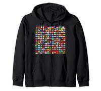 Flags of The Countries of The World Graphic Cool Designs Sudadera con Capucha