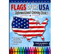 Flags of the USA: Coloring Book