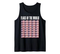 Flags of The World Bandera de EE.UU. Divertido Camiseta sin Mangas
