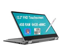Flagship 2020 Lenovo Flex 5 13 Chromebook 2 en 1 Laptop de 13.3 pulgadas FHD pantalla táctil Intel Core i3-10110U (Beats i5-7200U) 4 GB RAM, 64 GB eMMC retroiluminada KB 720p Webcam USB-C Chrome OS +
