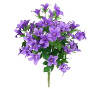 Flair Flower Ramo de Flores Artificiales, Mini Lirios, Flores de Seda, Flores Artificiales, Ramo de Flores, Ramo de Flores, Ramo de Flores, Ramo de Flores, Ramo de Boda, decoración de Mesa, Color