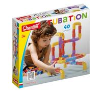 Flair Leisure Quercetti 4175 - Juguetes de construcción (Tube set, Azul, Rojo, Amarillo, 3 año(s) 40 pieza(s) Niños, color/modelo surtido