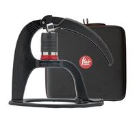 Flair Neo Flex con funda de transporte: cafetera espresso manual de palanca directa actualizada para principiantes y viajes, medidor de presión para preparación de 9 bares incluido