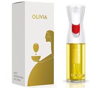 FLAIROSOL OLIVIA. El Pulverizador de Aceite Avanzado Original para Cocina, Barbacoas, Pulverización Continua con Control de Porciones, Confiado por Chefs. Tecnología Patentada.130 ml (Logo Dorado)