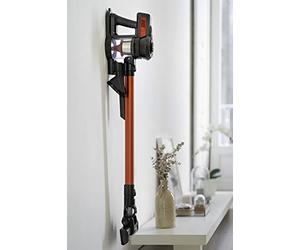 Flama 1642FL Aspiradora Vertical 2 en 1, Ultraligera y sin Cable, Cepillo con Led y Rotación 180º, Autonomía de 35 Minutos, Diferentes Superficies, Capacidad de 800ml, Nivel de Ruido de 65dB