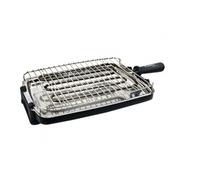 Flama 421FL Parrilla de Mesa Eléctrica 2400W Acero inoxidable Negra