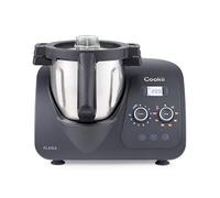 Flama Robot de Cocina Multifunción Cookii 2186FL, 1500W, Wi-Fi, 8 Temperaturas entre 37 y 120 °C, 10 Velocidades, Capacidad de hasta 5 kg, Recipiente de 3.8 L, Más de 200 Recetas, Black Pepper