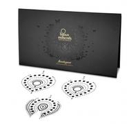 Flamboyant Negro/Plata Bijoux Indiscrets