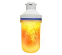 Flame Bulb - USB recargable Flickering Light, Compact Festive Flame Light Bulb | Realistic Fire Effect For Patio, Bedroom, Yard, Tienda, Oro Party Decoración, Perfecto para interiores y exteriores