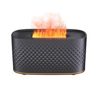 Flame Diffusers, Diffuser Humidifier, 7-Color Fire Scent Diffuser with 2 Modes, Colorful Humidifier, Aromatherapy Bonfire For Home, Studio, SPA, Or Gym,6.02x2.76x3.11 Inc, Abs, PP