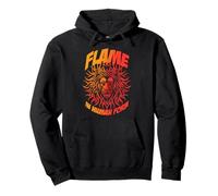 Flame IN Human Form Sudadera con Capucha