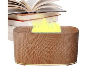 Flame Oil Diffuser - Flame Diffuser Humidifier | 7 Colors Fire Scent Diffusers | 160 ml Scent Bonfire Diffusers | 2 Spray Modos Scents Bonfire Diffuser, Colorful Diffuser Humidifier For Home, Studio