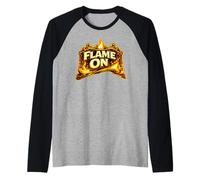 Flame On Funny Candle Maker Chandler Gift Camiseta Manga Raglan