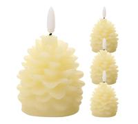 Flameless Candles, Christmas LED linternas con calor flickering Glow For Seasonal Ambiance Long Tail, Holiday Decorative Fake Candle Lights Main Feature, Premium Home Decor