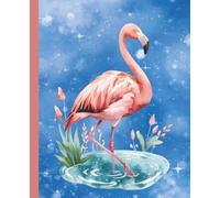 Flamenco Chileno Composition Notebook: Elegant Bird Journal for School, Writing, or Daily Notes - 110 Pages