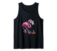Flamenco Con Estilo En La Pista De Hielo Camiseta sin Mangas