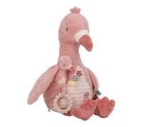 Flamenco de Actividades Safari Friends - Peluche Sensorial para Bebés - Little Dutch - Estimulación Temprana - IndyaEduOcio