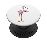 Flamenco Profesor Puntero Escuela PopSockets PopGrip Adhesivo