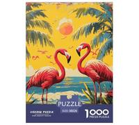 Flamenco Rompecabezas Imposible,desafío for Adults Juego EduGatoivo 1000 Piezas Obra De Arte De Juego De para Adultos Y Niños 38x26cm/1000pcs
