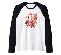 Flamenco, Sé Flamígero, Camiseta Manga Raglan