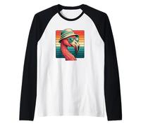 Flamenco, Sé Flamígero, Camiseta Manga Raglan