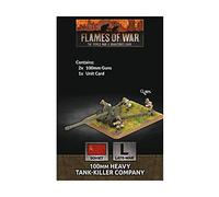 Flames of War FoW Soviet Heavy Tank-Killer Company SU521 - Carrete de pesca (100 mm)