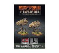 Flames of War: Guerra tardía: alemán: pelotón de la sede del reconocimiento (GBX150)