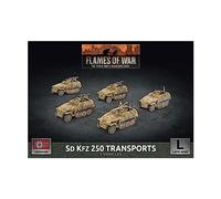 Flames of War: Guerra tardía: alemán: Transporte de media vía Sd Kfz 250 (GBX129)