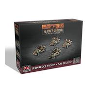 Flames of War Jeep Recce Troop - Sección SAS